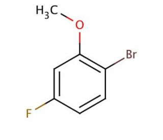 2-Bromo-5-fluoroanisole (CAS 450-88-4) - chemical structure image