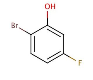 2-Bromo-5-fluorophenol (CAS 147460-41-1) - chemical structure image