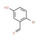 2-Bromo-5-hydroxybenzaldehyde (CAS 2973-80-0) - chemical structure image