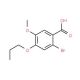 2-Bromo-5-methoxy-4-propoxybenzoic acid - chemical structure image
