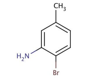 2-Bromo-5-methylaniline (CAS 53078-85-6) - chemical structure image