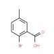 2-Bromo-5-methylbenzoic acid (CAS 6967-82-4) - chemical structure image