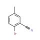 2-Bromo-5-methylbenzonitrile (CAS 42872-83-3) - chemical structure image