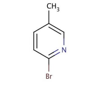 2-Bromo-5-methylpyridine (CAS 3510-66-5) - chemical structure image