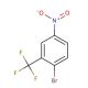 2-Bromo-5-nitrobenzotrifluoride (CAS 367-67-9) - chemical structure image
