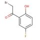 2-Bromo-5′-fluoro-2′-hydroxyacetophenone (CAS 126581-65-5) - chemical structure image