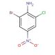 2-Bromo-6-chloro-4-nitroaniline (CAS 99-29-6) - chemical structure image