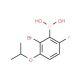 2-Bromo-6-fluoro-3-isopropoxyphenylboronic acid (CAS 1072951-75-7) - chemical structure image