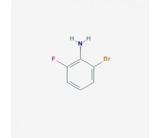 2-Bromo-6-fluoroaniline (CAS 65896-11-9) - chemical structure image