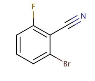 2-Bromo-6-fluorobenzonitrile (CAS 79544-27-7) - chemical structure image