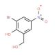 2-Bromo-6-(hydroxymethyl)-4-nitrophenol - chemical structure image