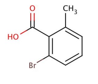 2-Bromo-6-methylbenzoic acid (CAS 90259-31-7) - chemical structure image