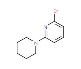 2-Bromo-6-(piperidin-1-yl)pyridine (CAS 24255-97-8) - chemical structure image