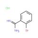 2-Bromo-benzamidine hydrochloride (CAS 92622-81-6) - chemical structure image