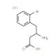 2-Bromo-L-beta-homophenylalanine hydrochloride (CAS 403661-76-7) - chemical structure image