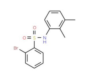 2-Bromo-N-(2,3-dimethylphenyl)benzenesulfonamide (CAS 941294-37-7) - chemical structure image