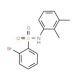 2-Bromo-N-(2,3-dimethylphenyl)benzenesulfonamide (CAS 941294-37-7) - chemical structure image