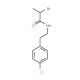 2-Bromo-N-[2-(4-chlorophenyl)ethyl]propanamide - chemical structure image