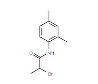 2-Bromo-N-(2,4-dimethylphenyl)propanamide - chemical structure image