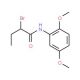 2-Bromo-N-(2,5-dimethoxyphenyl)butanamide - chemical structure image
