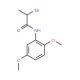 2-Bromo-N-(2,5-dimethoxyphenyl)propanamide - chemical structure image