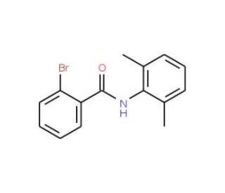 2-Bromo-N-(2,6-dimethylphenyl)benzamide (CAS 195383-89-2) - chemical structure image
