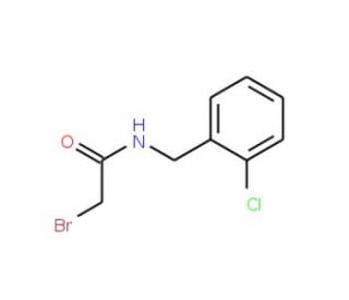 2-Bromo-N-(2-chlorobenzyl)acetamide - chemical structure image
