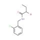 2-Bromo-N-(2-chlorobenzyl)butanamide - chemical structure image