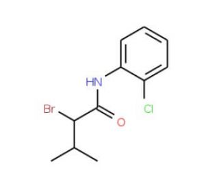 2-bromo-N-(2-chlorophenyl)-3-methylbutanamide - chemical structure image