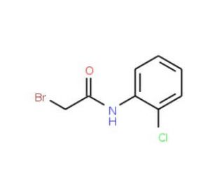 2-Bromo-N-(2-chlorophenyl)acetamide (CAS 5439-11-2) - chemical structure image