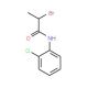 2-Bromo-N-(2-chlorophenyl)propanamide - chemical structure image