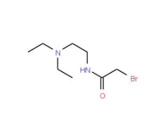 2-Bromo-N-[2-(diethylamino)ethyl]acetamide - chemical structure image