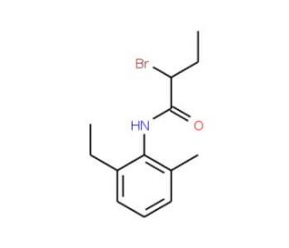 2-Bromo-N-(2-ethyl-6-methylphenyl)butanamide - chemical structure image