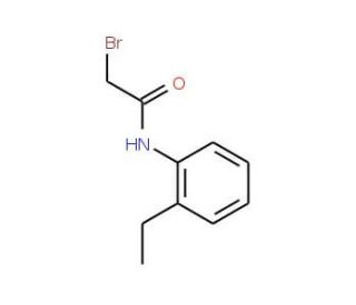 2-bromo-N-(2-ethylphenyl)acetamide - chemical structure image