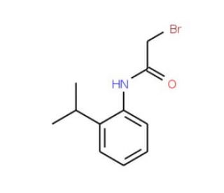 2-Bromo-N-(2-isopropylphenyl)acetamide - chemical structure image