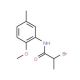 2-Bromo-N-(2-methoxy-5-methylphenyl)propanamide - chemical structure image