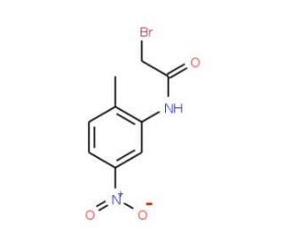 2-Bromo-N-(2-methyl-5-nitrophenyl)acetamide - chemical structure image