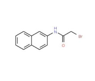 2-Bromo-N-(2-naphthyl)acetamide - chemical structure image