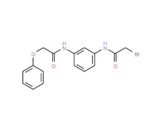 2-Bromo-N-{3-[(2-phenoxyacetyl)amino]-phenyl}acetamide - chemical structure image