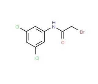 2-Bromo-N-(3,5-dichlorophenyl)acetamide (CAS 57339-11-4) - chemical structure image