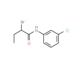 2-Bromo-N-(3-chlorophenyl)butanamide - chemical structure image
