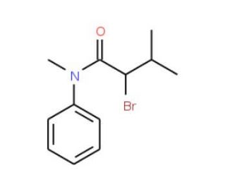 2-bromo-N,3-dimethyl-N-phenylbutanamide - chemical structure image