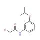 2-Bromo-N-(3-isopropoxyphenyl)acetamide - chemical structure image