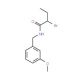 2-Bromo-N-(3-methoxybenzyl)butanamide - chemical structure image