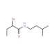 2-Bromo-N-(3-methylbutyl)butanamide - chemical structure image