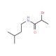 2-Bromo-N-(3-methylbutyl)propanamide - chemical structure image