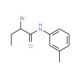 2-Bromo-N-(3-methylphenyl)butanamide - chemical structure image