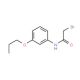 2-Bromo-N-(3-propoxyphenyl)acetamide - chemical structure image