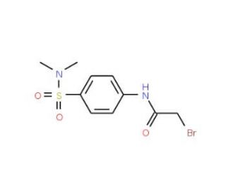 2-Bromo-N-{4-[(dimethylamino)sulfonyl]-phenyl}acetamide - chemical structure image