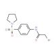 2-Bromo-N-[4-(1-pyrrolidinylsulfonyl)phenyl]-acetamide - chemical structure image